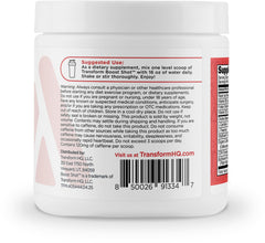 TransformHQ Fruit Punch pour glass; refreshing flavor for a quick pick-me-up.