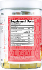 TransformHQ Hydration Drink Mix ingredients reveal electrolytes and vitamins.