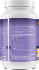 TransformHQ Nighttime Shake protein scoop closeup highlighting protein-rich formula