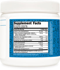TransformHQ serving scoop beside container shows convenient 5 g portion