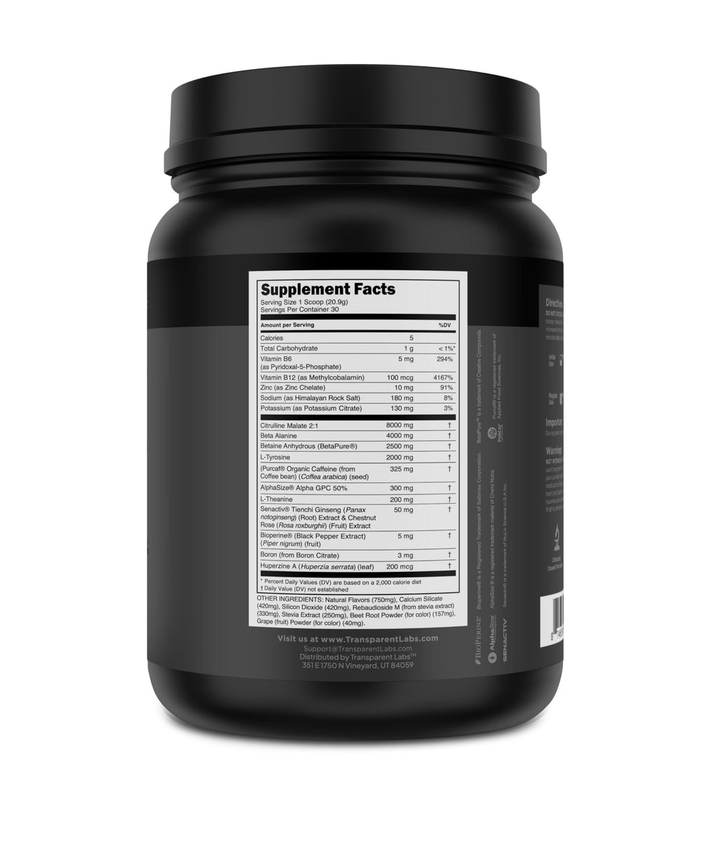 Cap close-up on Bulk Black canister emphasizing secure dosing.