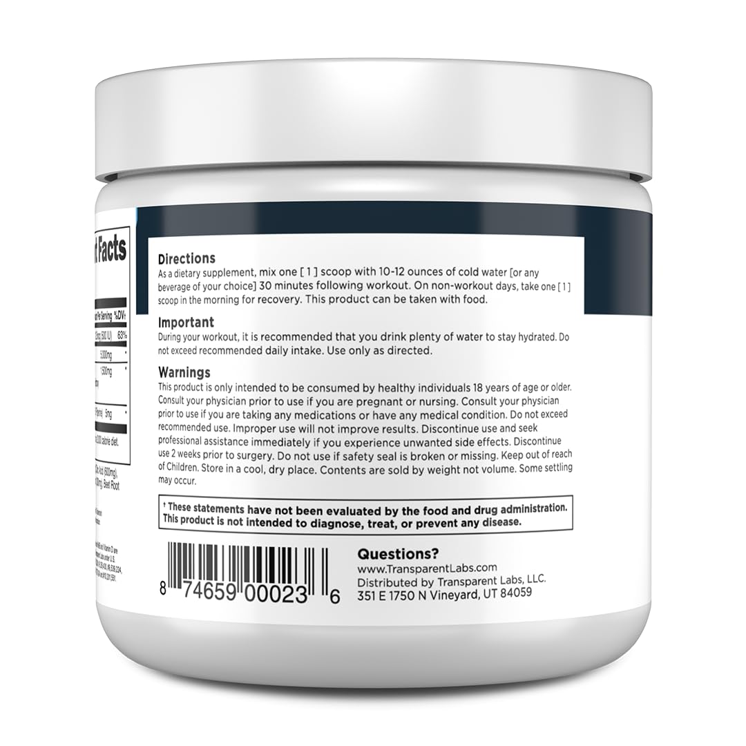 Transparent Labs Creatine HMB on a kitchen counter signaling consistent use.