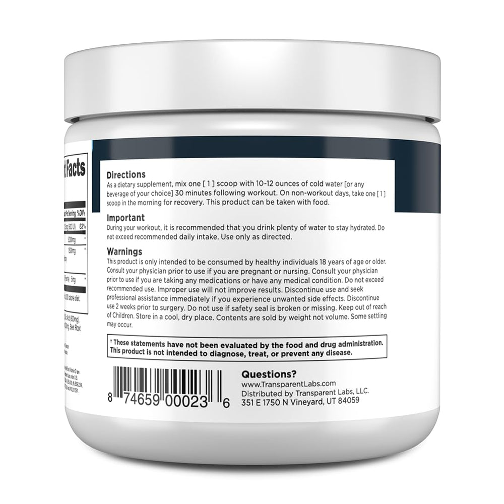 Transparent Labs Creatine HMB on a kitchen counter signaling consistent use.