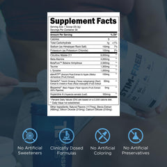 Transparent Labs Stim-Free Pre-Workout beta-alanine for sustained endurance without stimulants