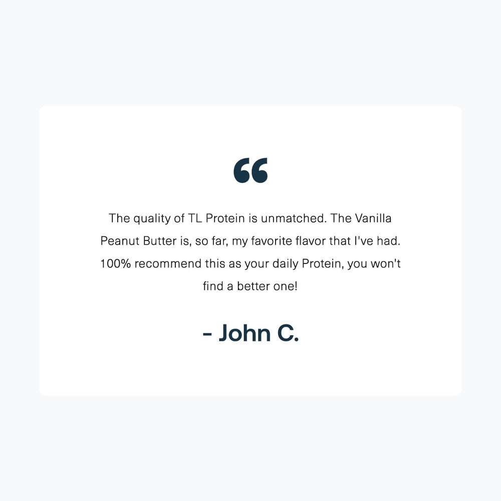 Transparent Labs shaker bottle on a kitchen counter for post-workout mix.