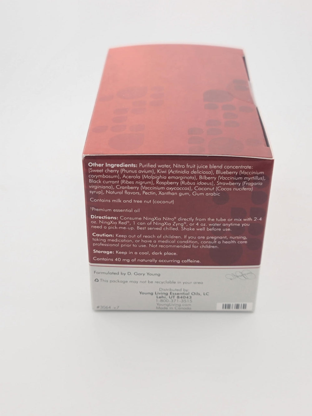 Travel-friendly NingXia Nitro tube ready for busy days