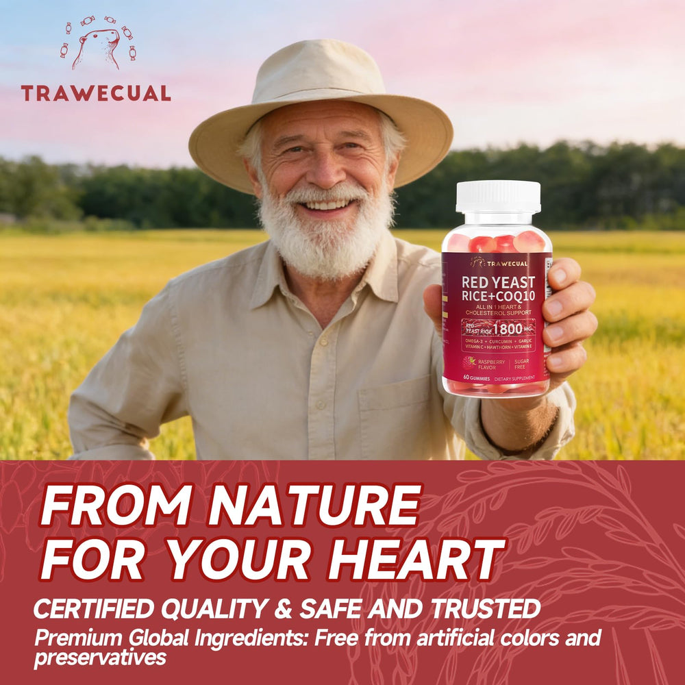 Trawecual 60-count bottle supports a simple daily routine.