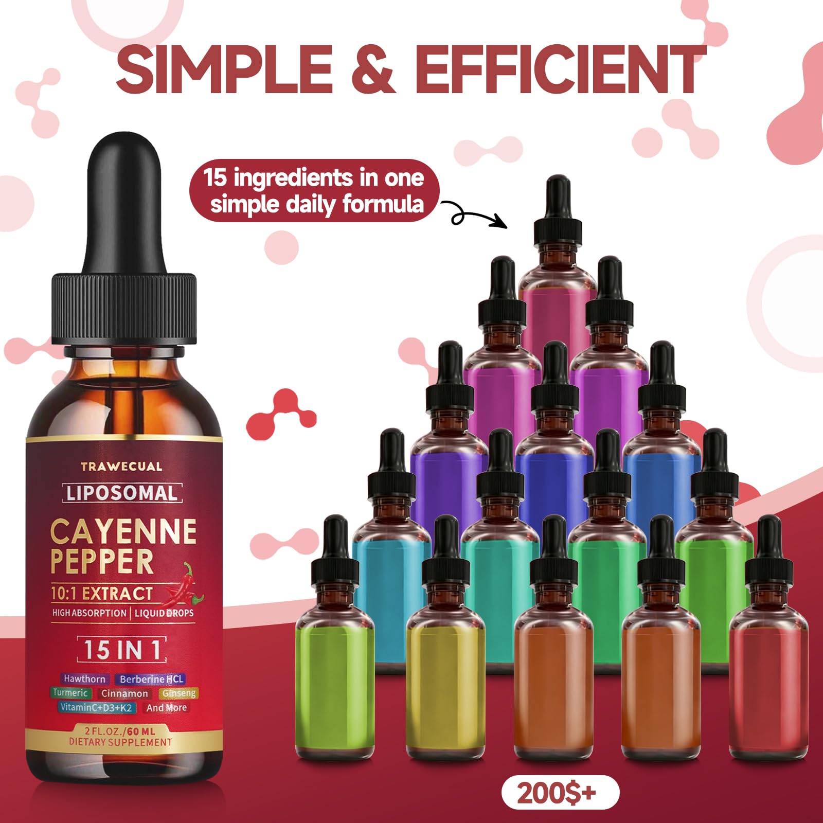 Trawecual turmeric and cinnamon notes deliver a smooth taste.