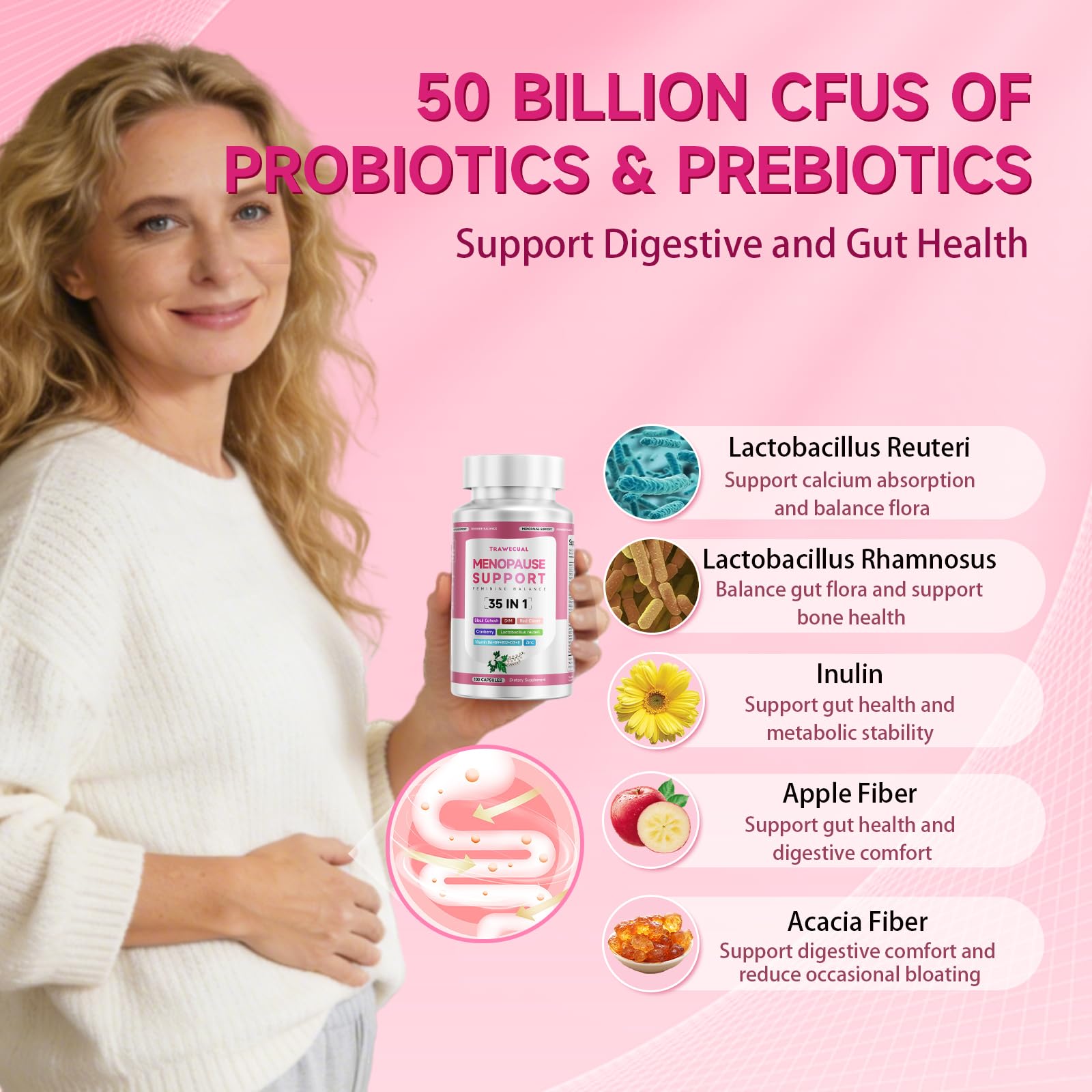 Trawecual vitamins and minerals promote immunity and energy