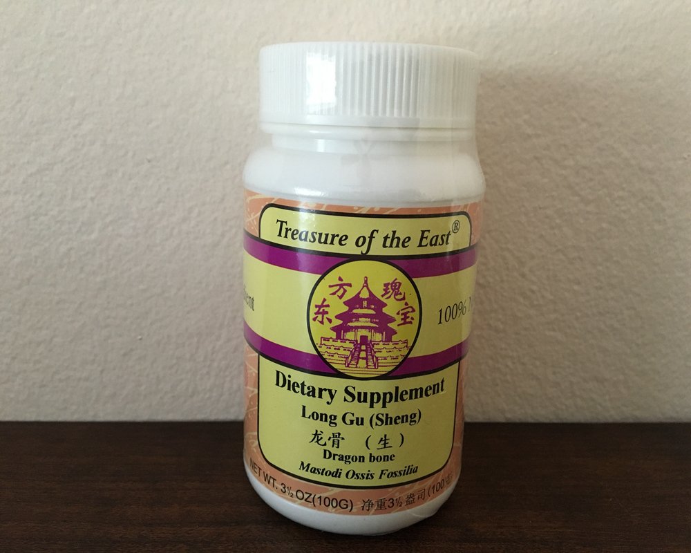Treasure of the East Dragon's Bone Long Gu Sheng 5:1 granules for convenient daily herbal use.