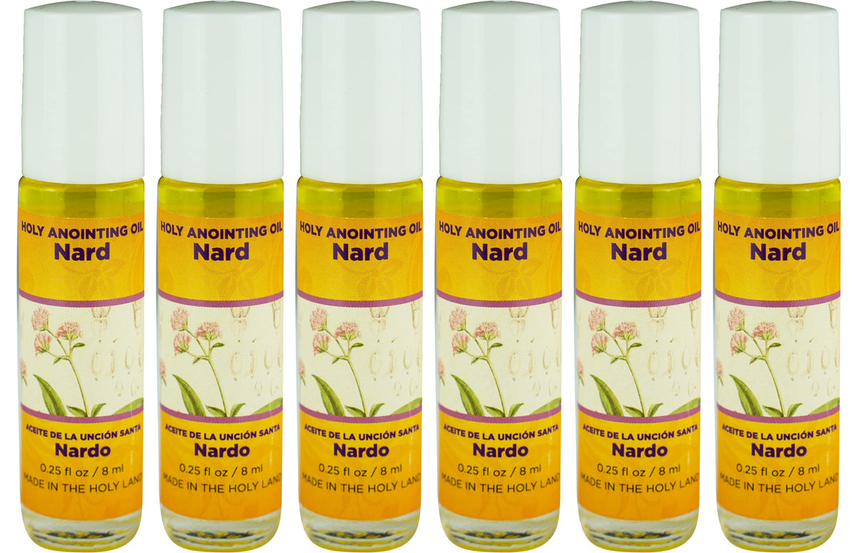 Tree of Life Rev. 22:14 Nard oil bulk pack six roller bottles for prayer