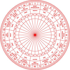 Tree Maison Vastu Shakti Chakra 7-inch red balances energy in homes.