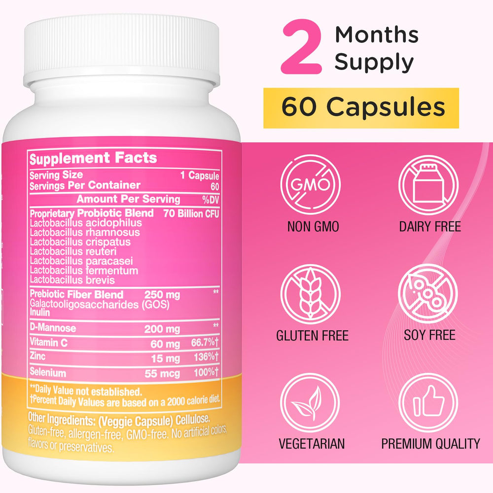 Trehealtt 70B CFU label close-up emphasizes probiotic potency.