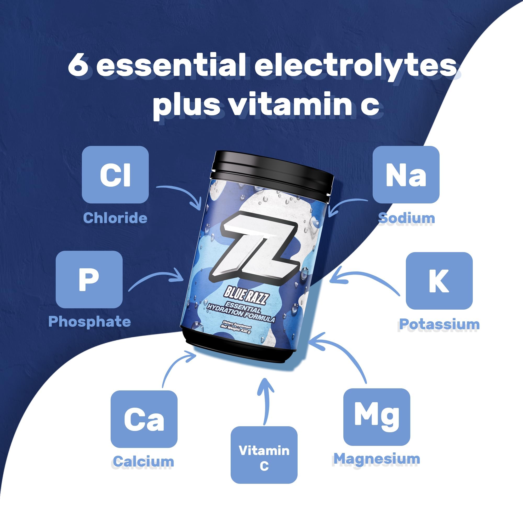 Close-up of the label highlights quality ingredients and USA-made production.
