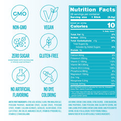 TREVI Arctic Frost packaging on a store shelf highlighting clean label
