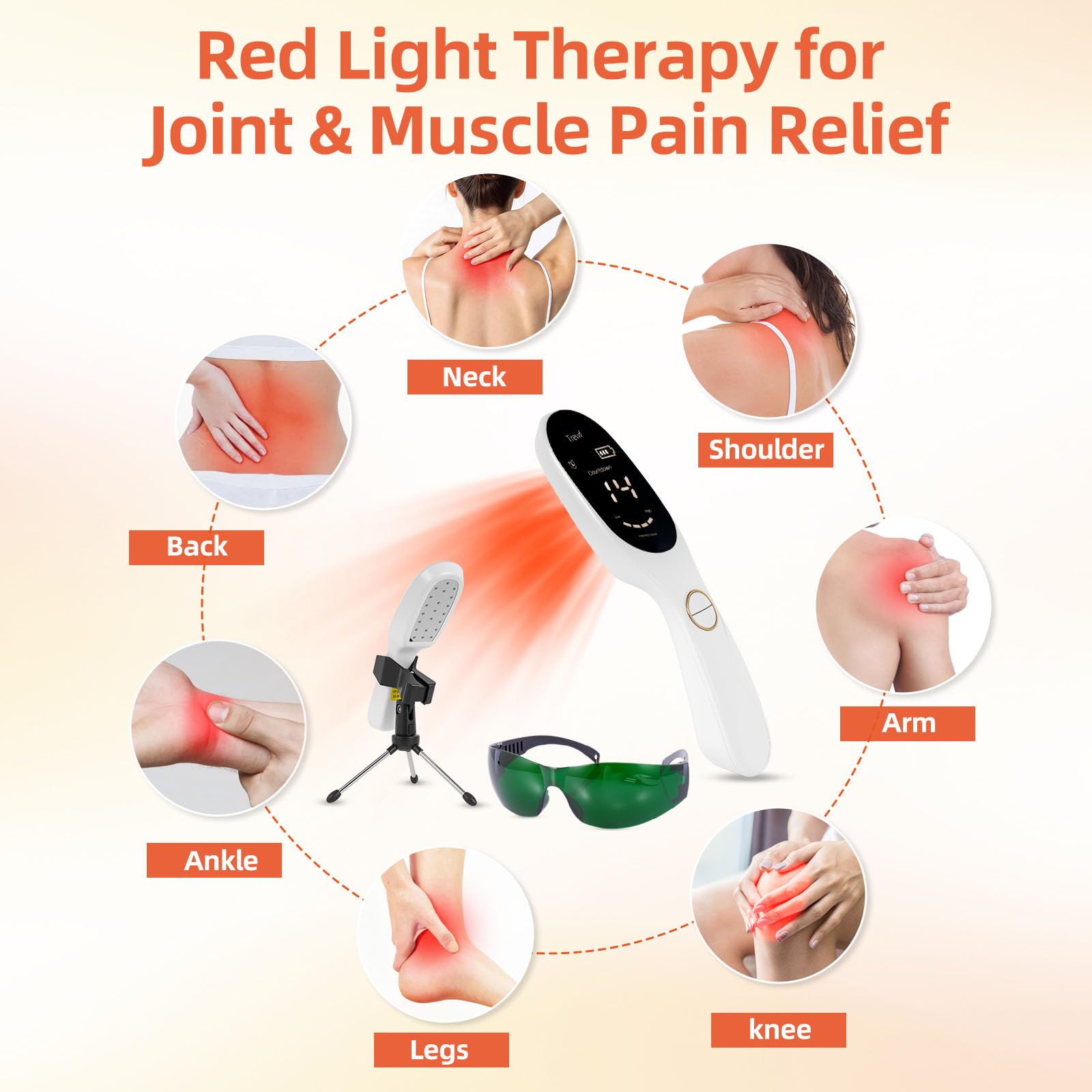 Trewf rechargeable battery enables portable, cordless light therapy sessions