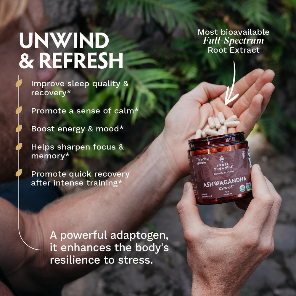 TRIBE ORGANICS grass-fed milk fortification visual on capsule bottle