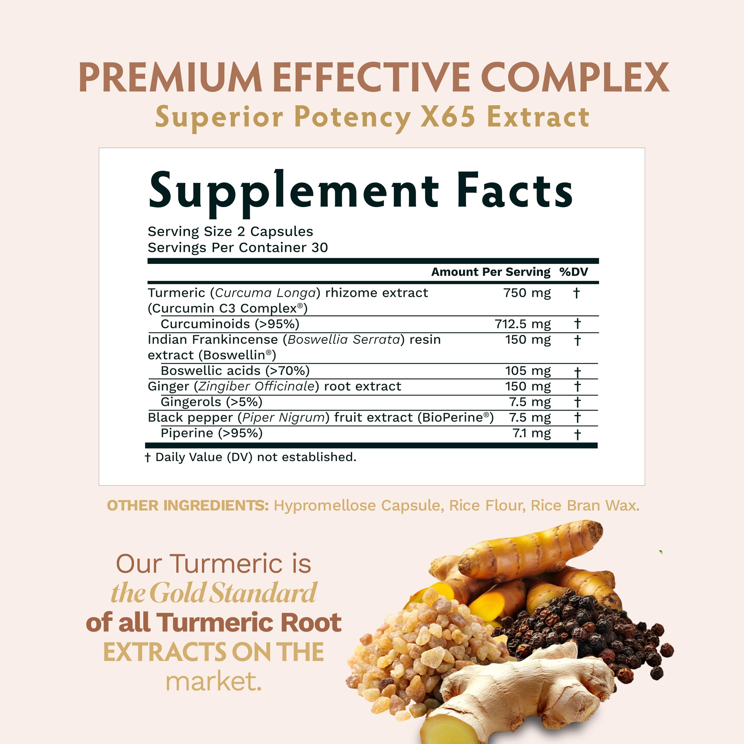 TRIBE ORGANICS BioPerine capsules close-up indicating absorption-boosting blend.