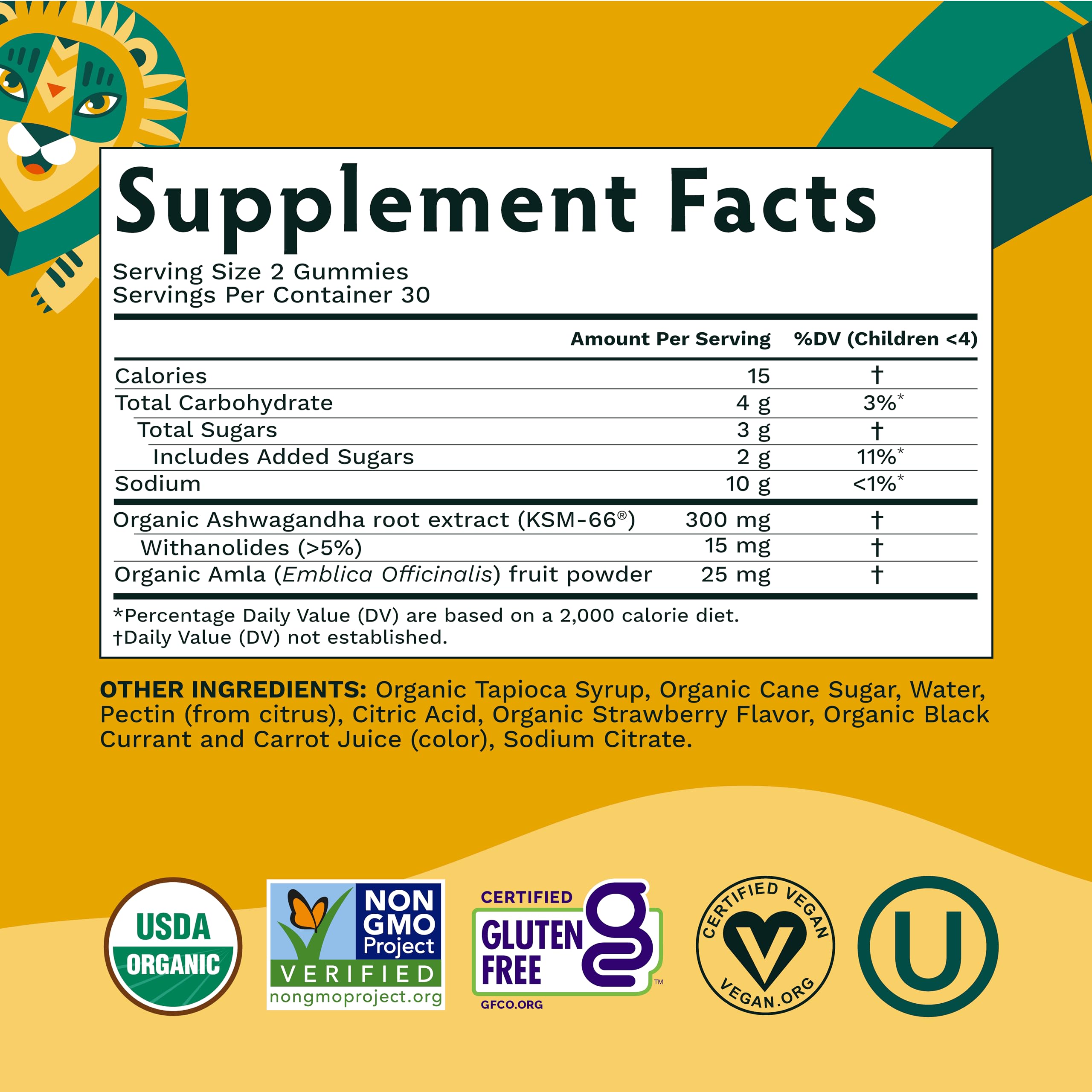 TRIBE ORGANICS bottle pour demonstrates easy daily serving for focus.