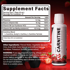 Trihood Liquid L-Carnitine 3000 flavor splash highlights strawberry pineapple taste