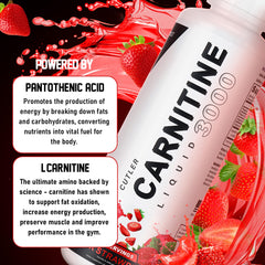 Trihood Liquid L-Carnitine 3000 serving prep for pre or post workout use