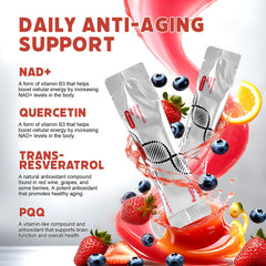 Trihood NR and resveratrol ingredient close-up for mitochondrial support