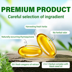 Trihood bottle label highlights Made in USA quality and premium formulation.