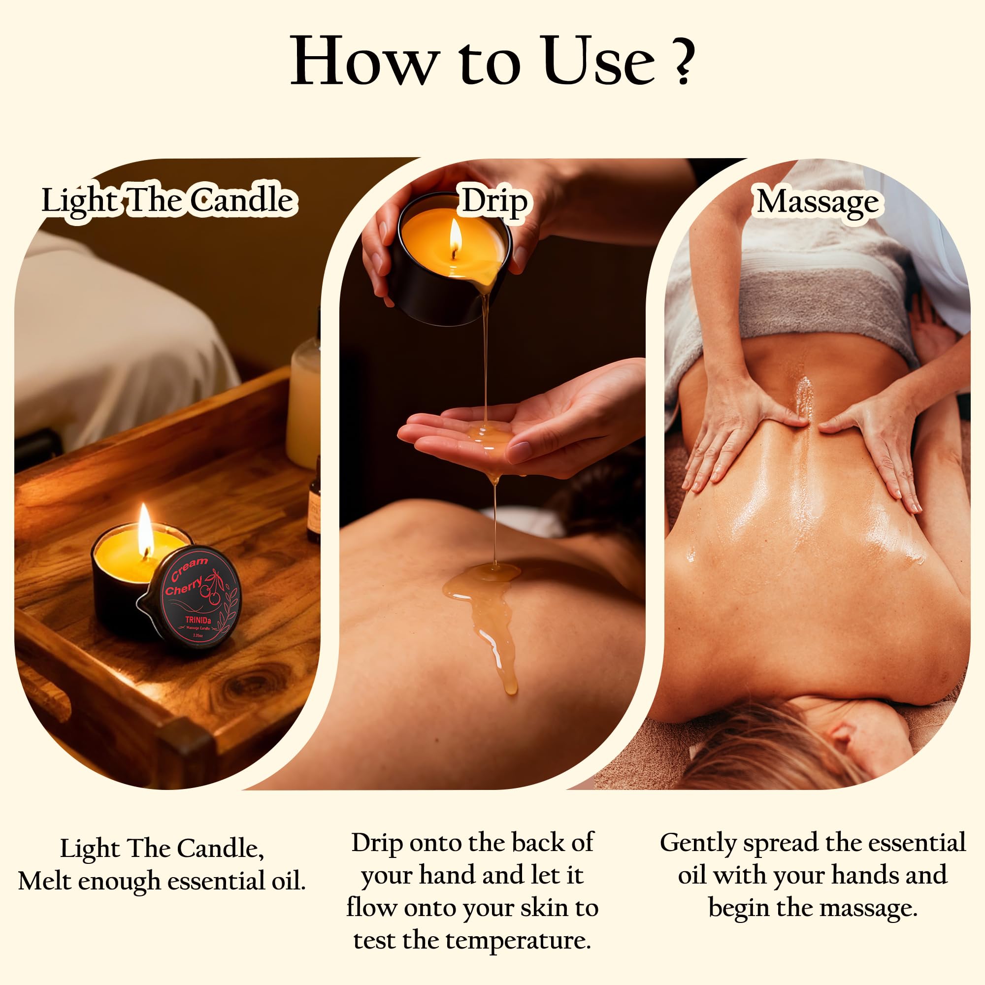 TRINIDa aromatherapy fragrance creates a calming mood for moments.