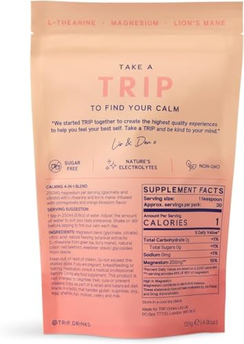 TRIP 30 servings per pouch for a month-long routine