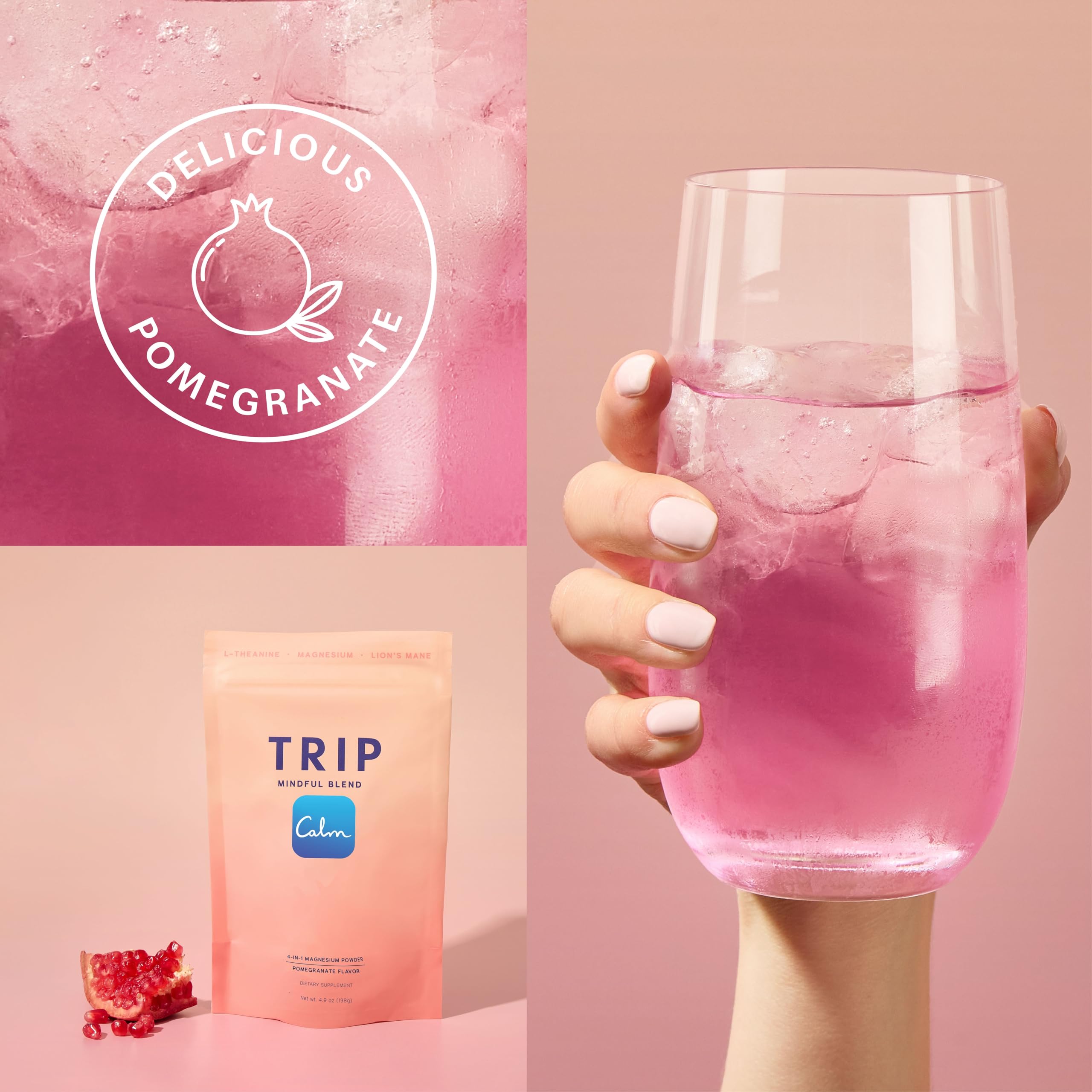 TRIP Sugar-free vegan magnesium powder suitable for various diets