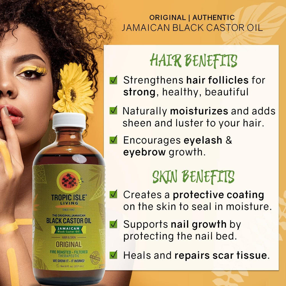 Skin care use of Tropic Isle Living JBCO to soften and moisturize skin.