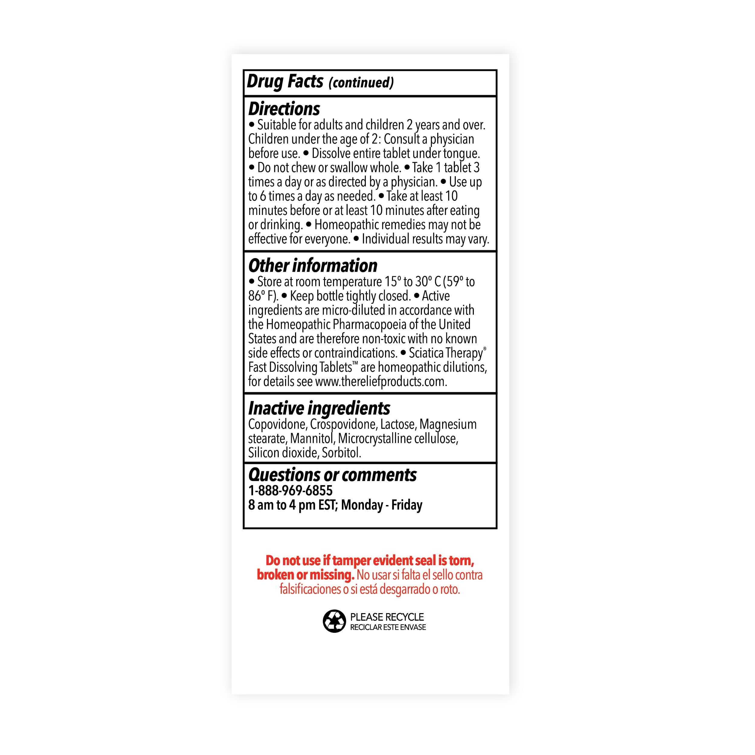 TRP The Relief Products herbal blend closeup showcases natural ingredients.