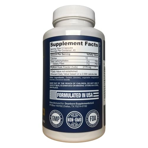 TRTL psyllium capsules closeup highlighting larger capsule size for easy intake