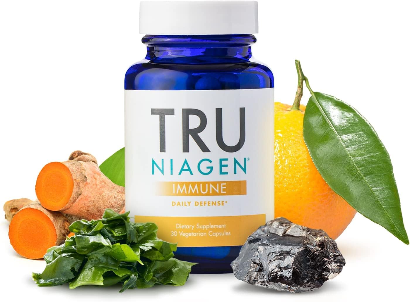 TRU NIAGEN Immune bottle front for daily cellular energy support