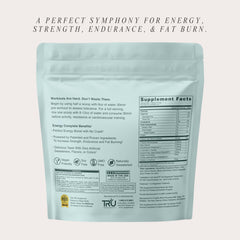 TRU Supplements Energy shaker in use during a fast pre-workout mix