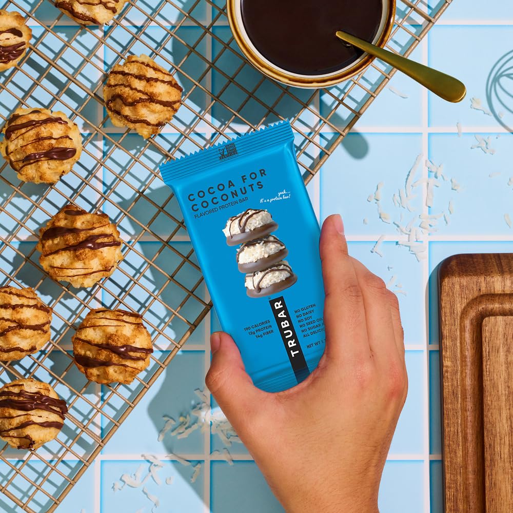 12G protein and 12G fiber per serving in a compact bar.