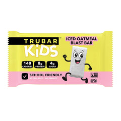 Close-up of TRUBAR bar texture: soft and chewy with balanced sweetness.