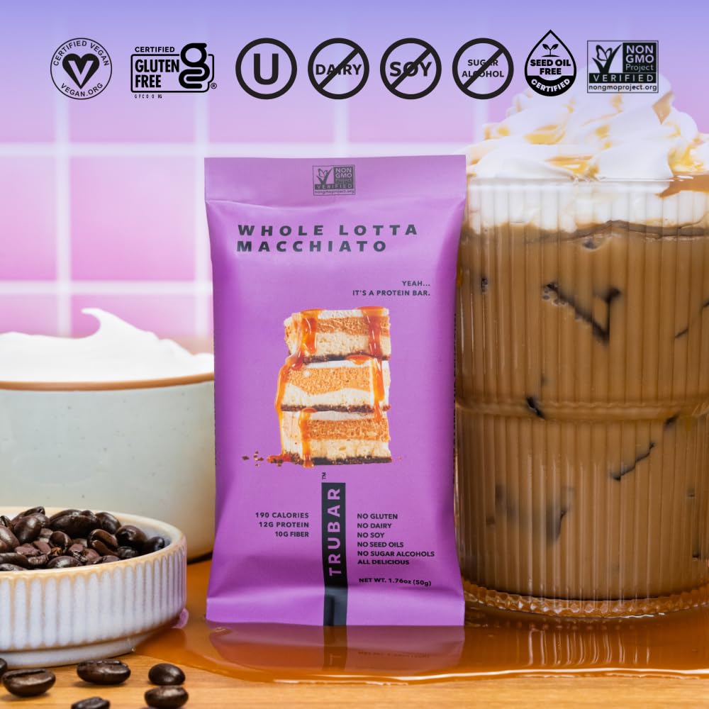 TRUBAR macchiato-bar on-the-go ready for gym bag or desk