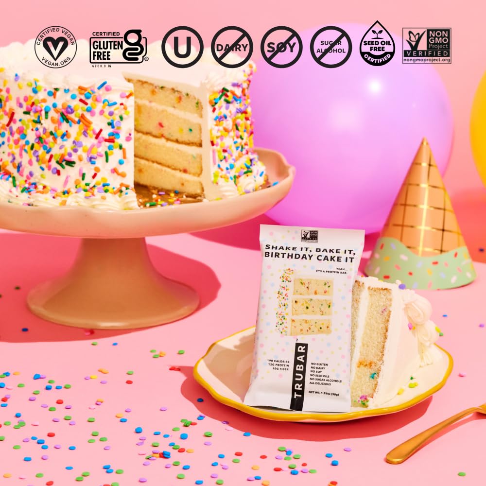 TRUBAR bar nutty ingredients closeup emphasizes wholesome plant-based goodness