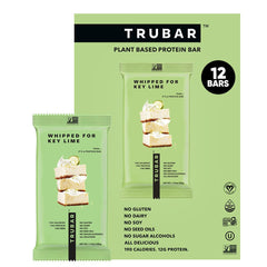 TRUBAR Whipped Key Lime bar in packaging, a convenient plant-based snack.