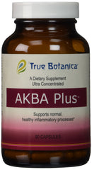 True Botanica Akba Plus capsules bottle front view for daily wellness support