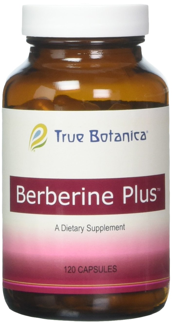 True Botanica Berberine Plus bottle close-up, showcasing premium full-spectrum berberine.
