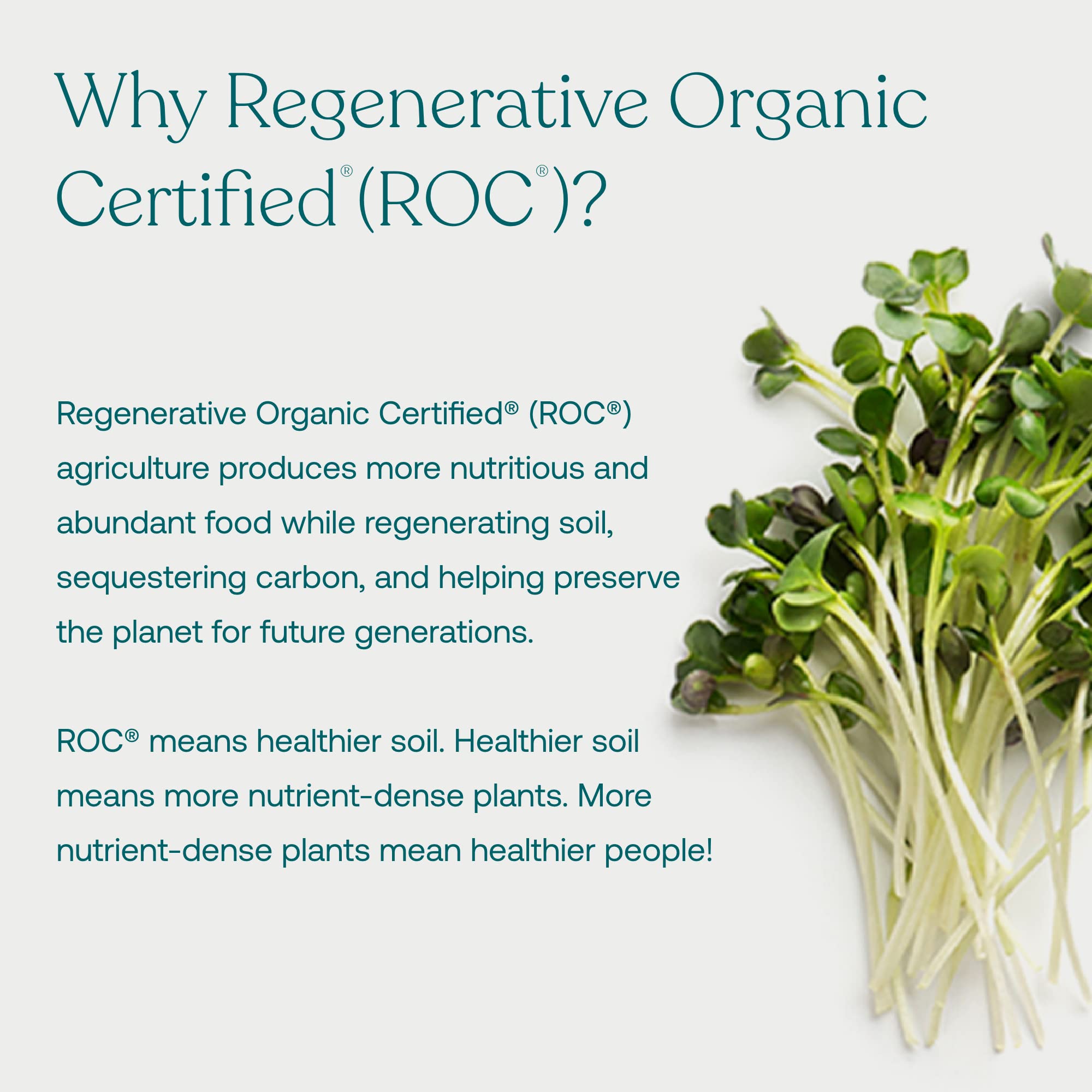 Eco-friendly True Grace packaging supporting the ReSea plastic removal program.