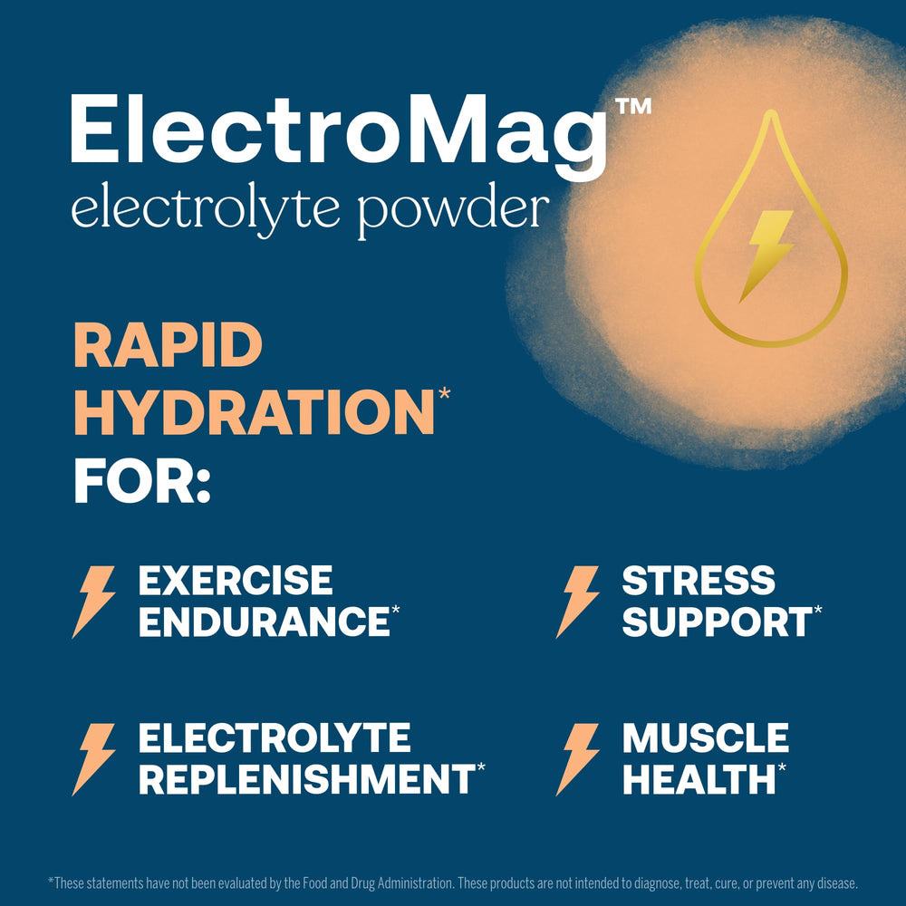 Cordyceps mushroom within ElectroMag for potential endurance support during training.