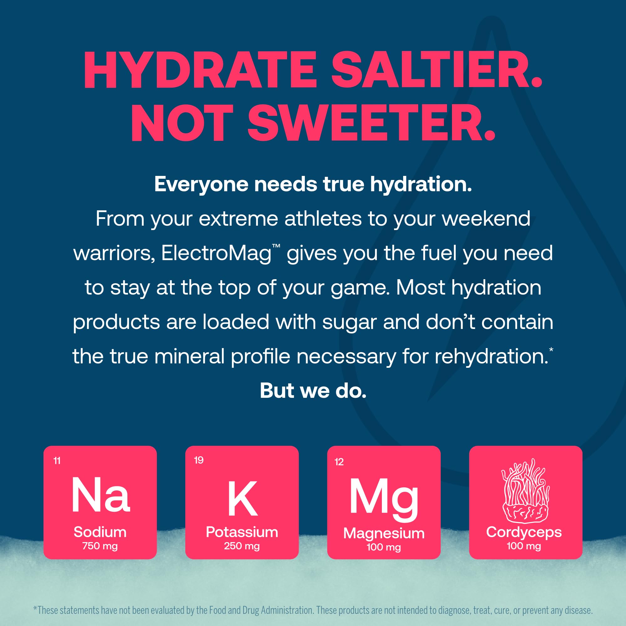 Prepared watermelon ElectroMag drink offers refreshing hydration on the go.