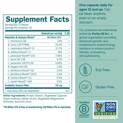 True Grace One Daily Probiotic capsules ready for daily digestive support.