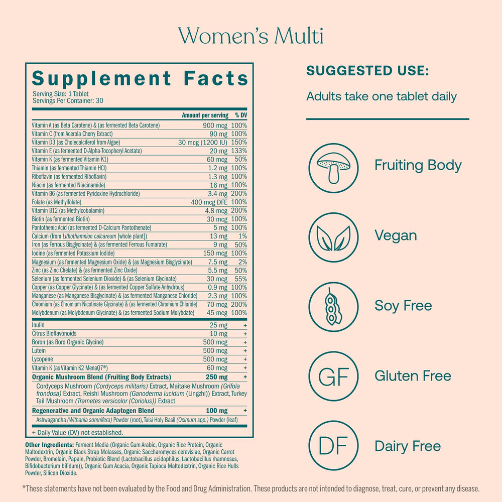 True Grace One Daily Women’s Multivitamin bottle front for daily wellness.
