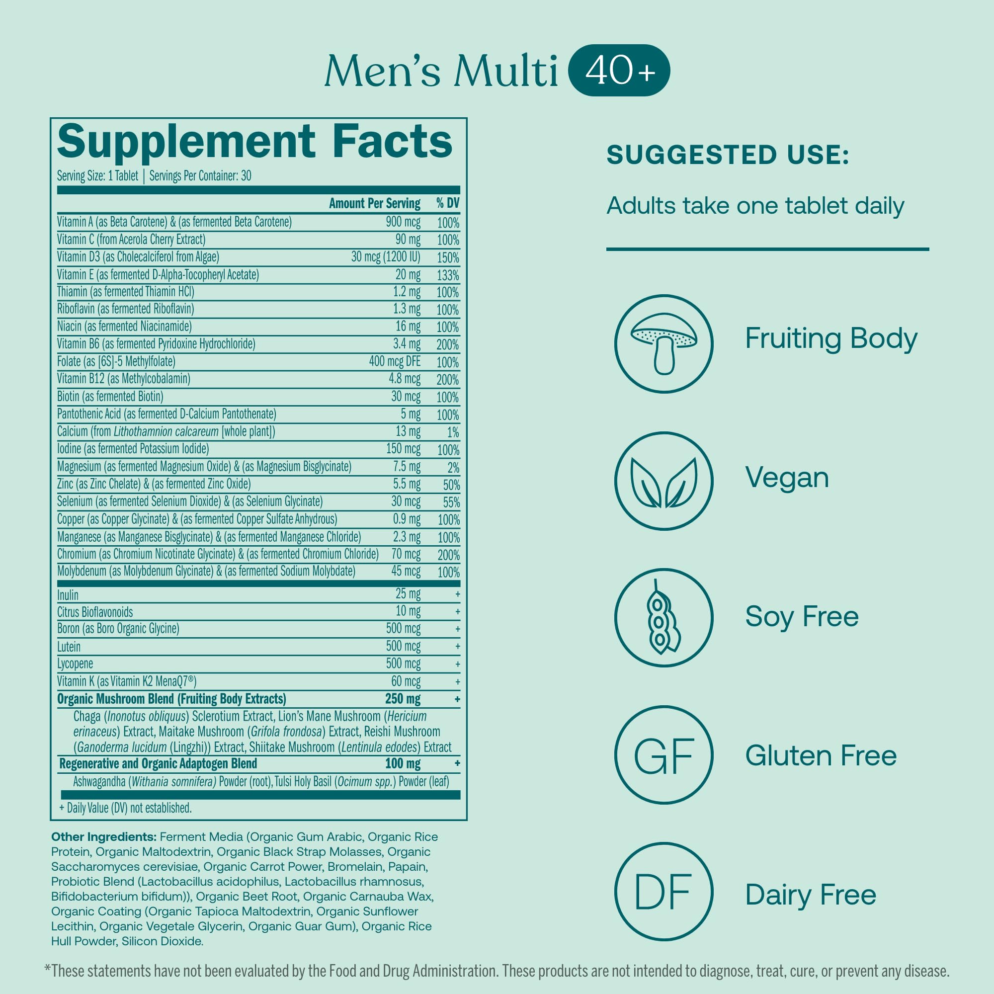 True Grace One Daily Women’s Multivitamin 40+ capsules for convenient daily nourishment.