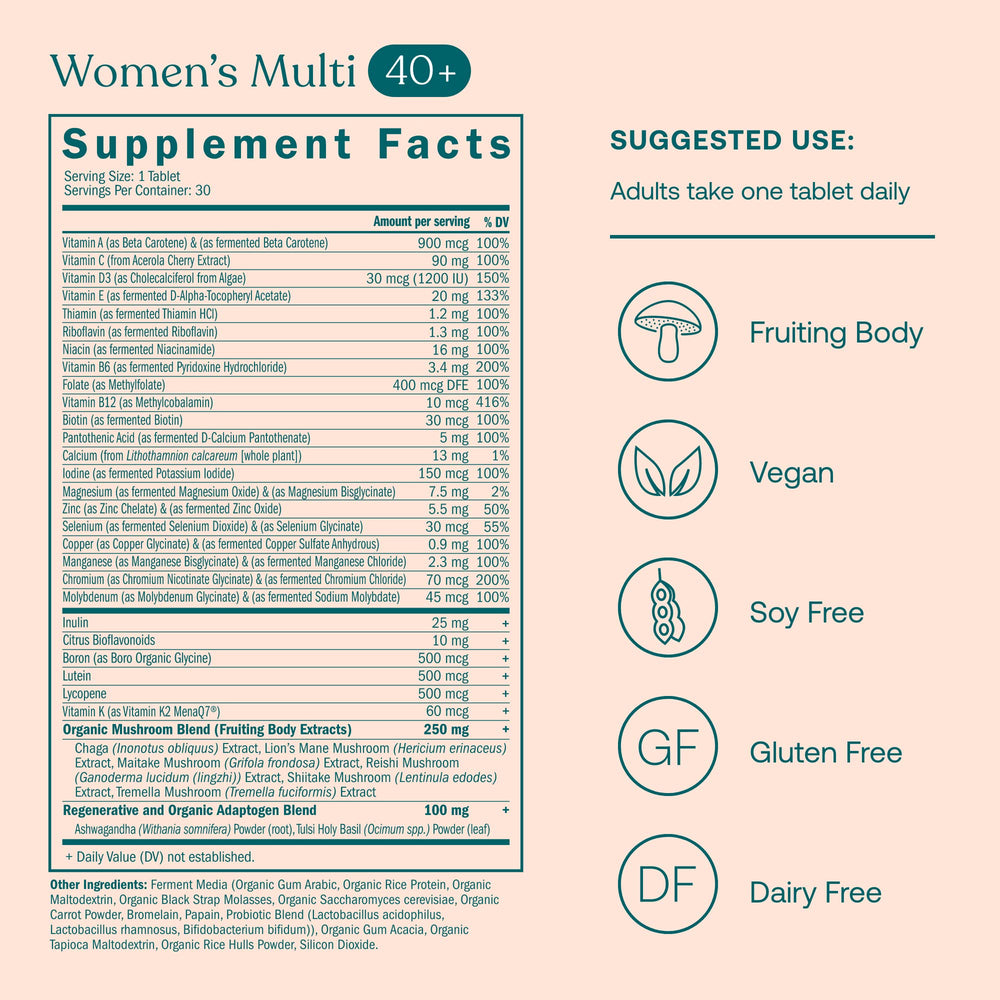 True Grace One Daily Women's Probiotic bottle with vegetarian capsules for gut balance