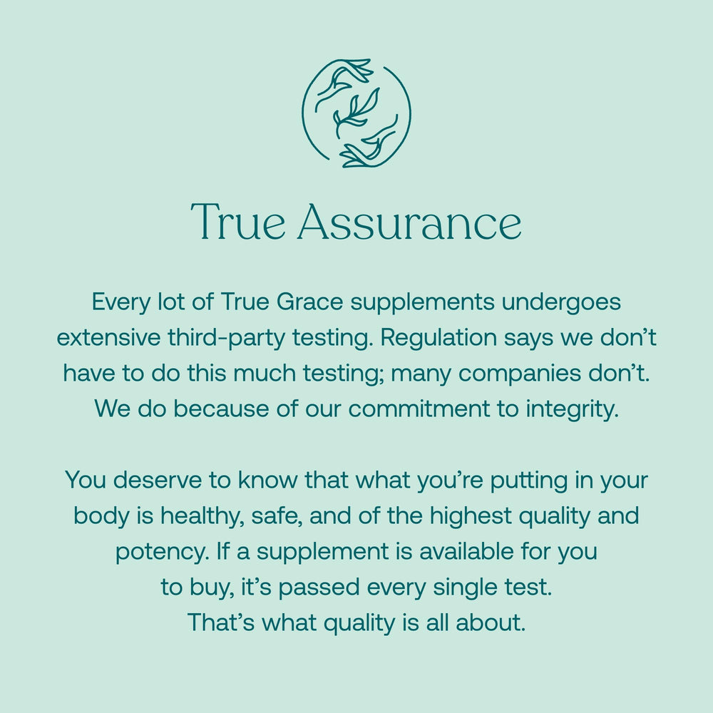 True Grace probiotic bundle lifestyle scene showing a healthy routine